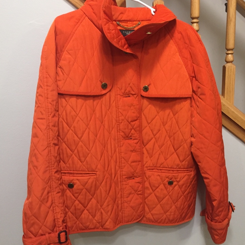 Orange light ladies jacket